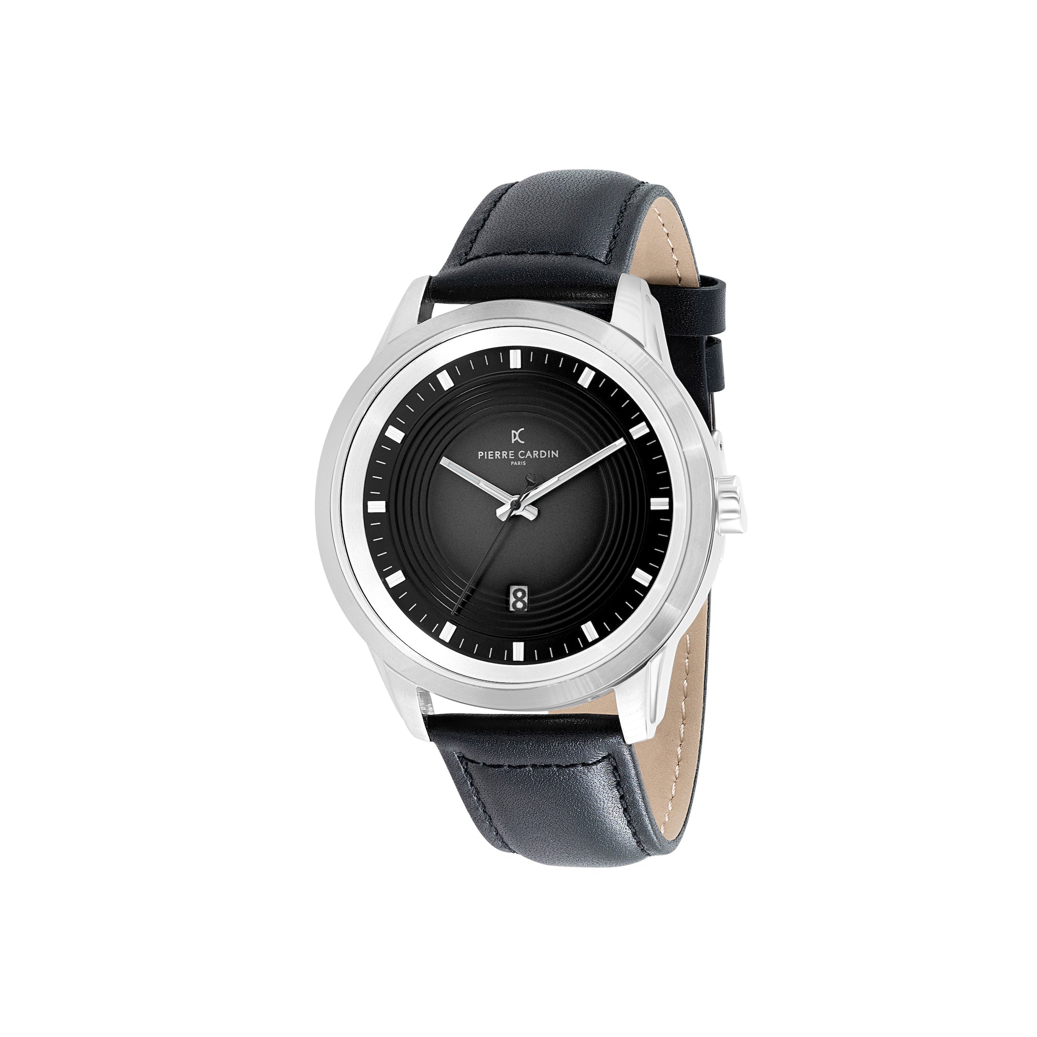 Matte best sale silver watch