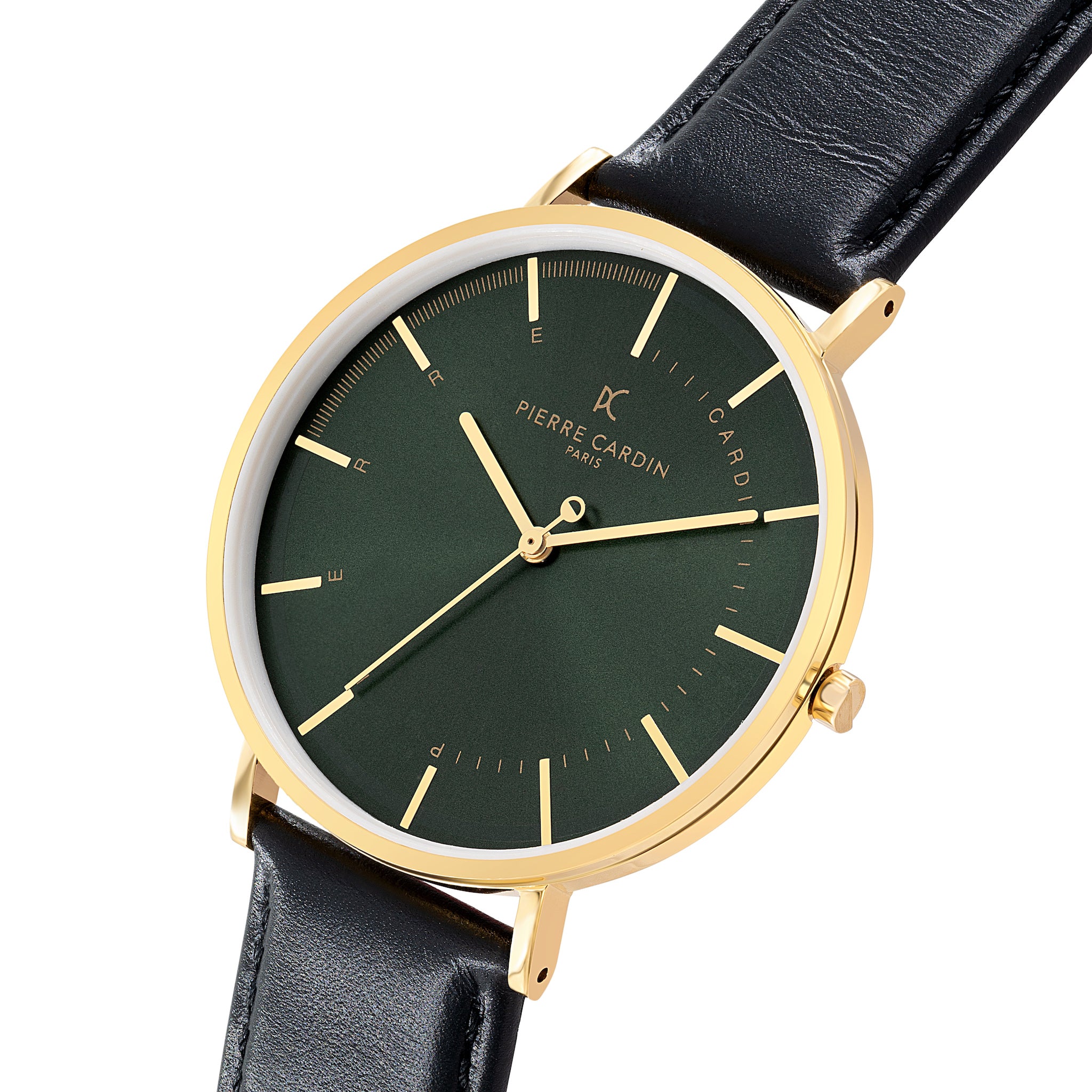 Pierre cardin clearance watch leather strap