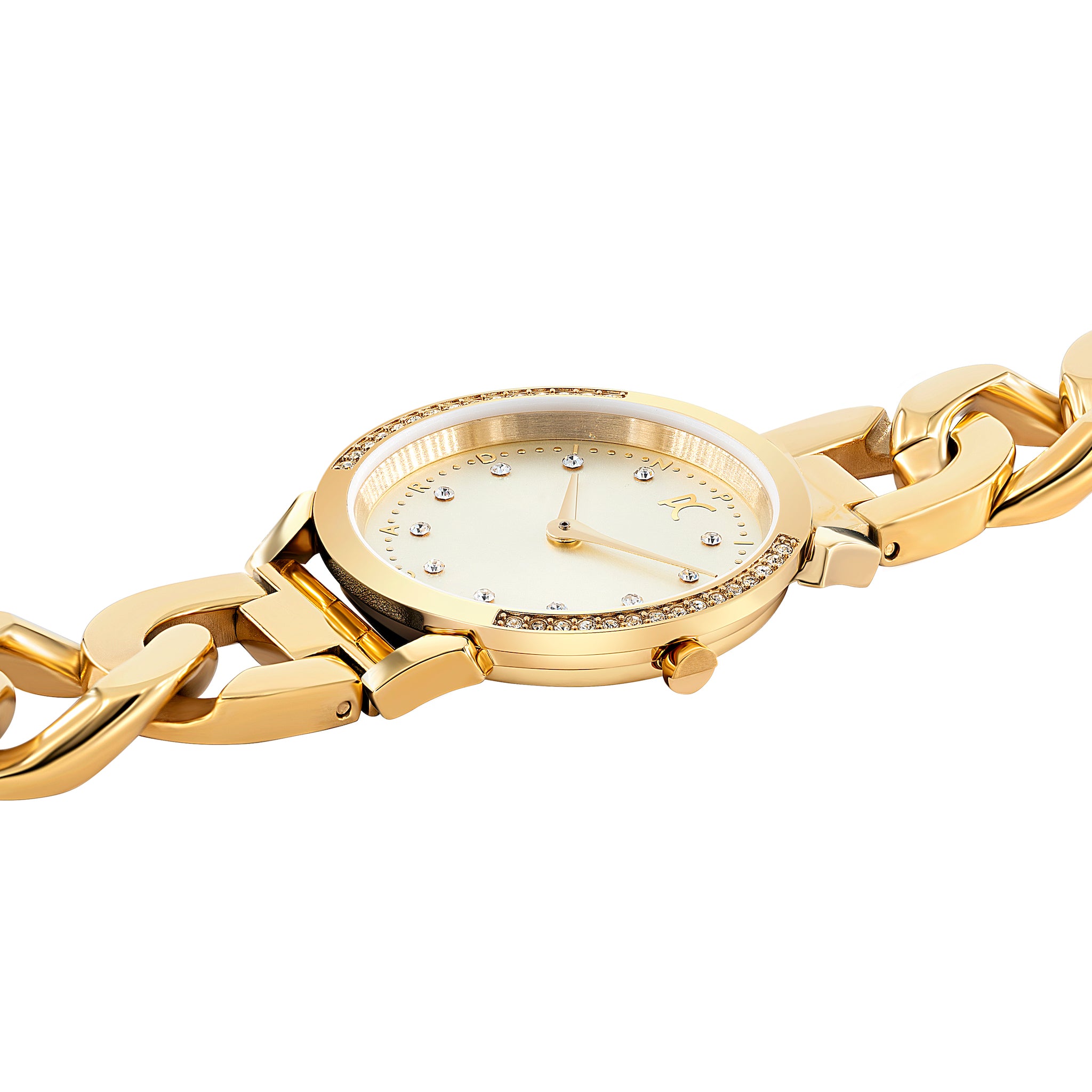 Gold Chain Apple Watch Bracelet Unisex Leather iWatch Strap 42 44 Wristband  | eBay